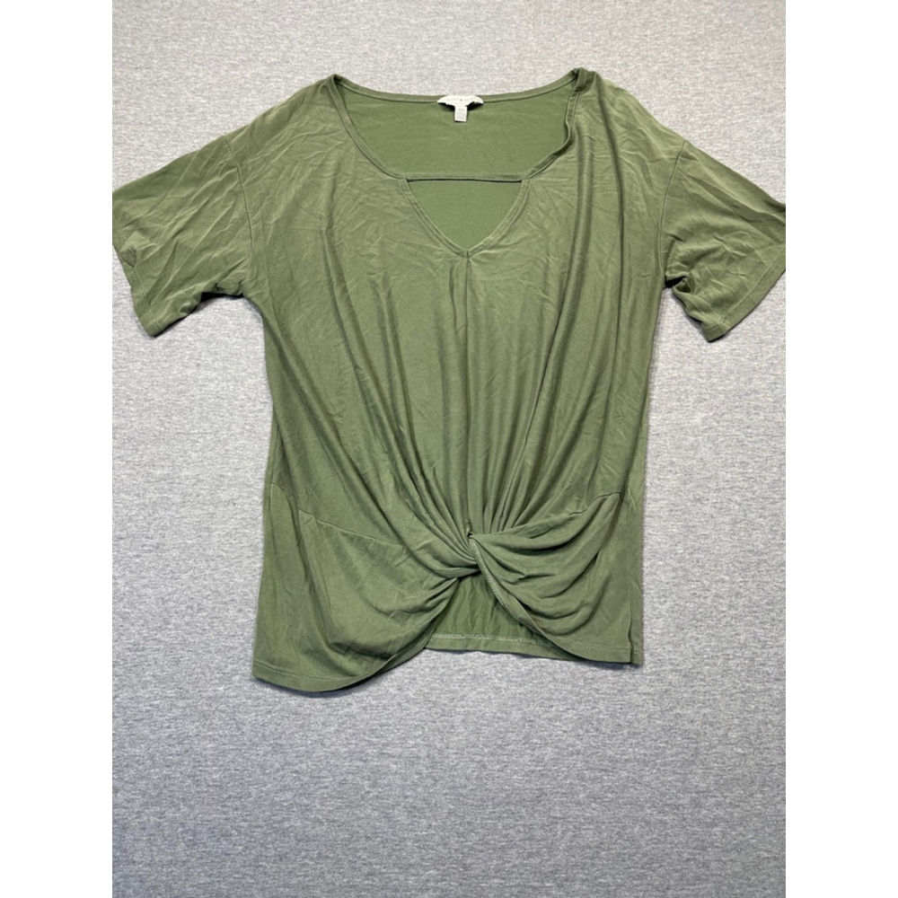 Women's Lucky Brand Green T-Shirt Size M